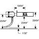 Kadee 9 Metal Couplers - Medium Centerset (HO), 2 pair