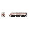 EMD F7A - Sound and DCC - Paragon4(TM) -- Chicago, Burlington & Quincy 169C (gray, red, b, N, Broadway Limited Imports 9247