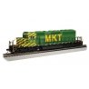 EMD SD40-2 - DCC -- Missouri-Kansas-Texas 610 (green, yellow), HO, Bachmann Industries 60919
