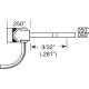 Kadee 9 Metal Couplers - Medium Centerset (HO), 2 pair