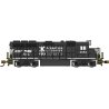 EMD GP40 - Standard DC -- Norfolk Southern 3053 (black, white `Operation Lifesaver` Scheme), N, Bachmann Industries 63565