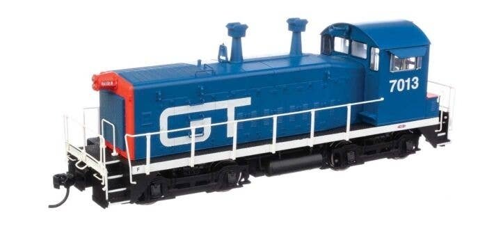 EMD SW9 - Standard DC -- Grand Trunk Western 7013, HO, WalthersProto 48503