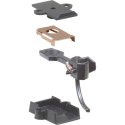 Metal Couplers - Medium Centerset 2 pair – HO - Kadee 9