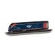 Siemens ALC-42 Charger - Econami(TM) Sound and DCC -- Amtrak 300 (Phase VI blue, red, silver,, N, Bachmann Industries 68352