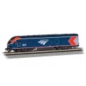 Siemens ALC-42 Charger - TCS WOWSound(R) and DCC -- Amtrak 304 (Phase VI, blue, red, silver, , N, Bachmann Industries 68355