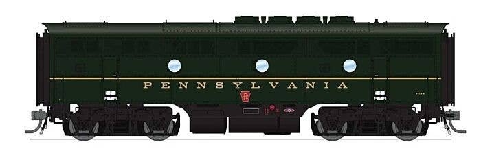 EMD F3B - Sound and DCC - Paragon4(TM) -- Pannsylvania Railroad 9513B (Single Stripe, Br, HO, Broadway Limited Imports 9675