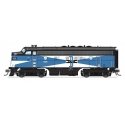 EMD F3A - Standard DC - Stealth -- Boston & Maine 4228A (McGinnis, blue, white, black), HO, Broadway Limited Imports 9658