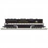 EMD SD45 High Nose - Standard DC - Master(R) Silver -- Southern Railway 3156 (black, , N, Atlas Model Railroad Co. 40006003