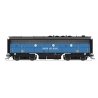 EMD F3B - Standard DC - Stealth -- Boston & Maine 4228B (blue, black, white), HO, Broadway Limited Imports 9659