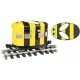 Eggliner - Standard DC -- Bumble Bee, G, Bachmann Industries 96282