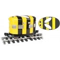 Eggliner - Standard DC -- Bumble Bee, G, Bachmann Industries 96282