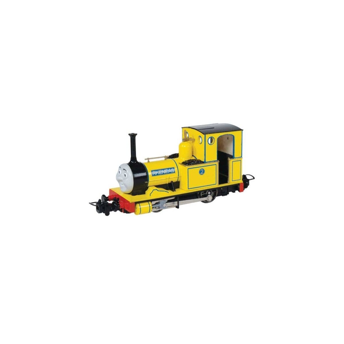 Narrow Gauge 0-4-2T - Standard DC - Thomas & Friends(TM) -- Rheneas (yellow), HOn30, Bachmann Industries 58605