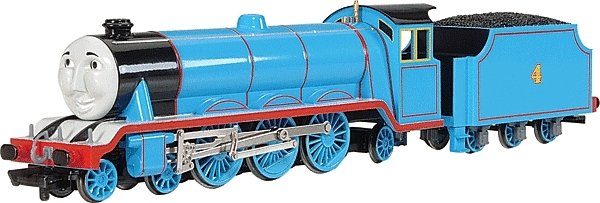 Thomas & Friends(TM) Locomotives with Moving Eyes -- Gordon the Express Engine 4, HO, Bachmann Industries 58744