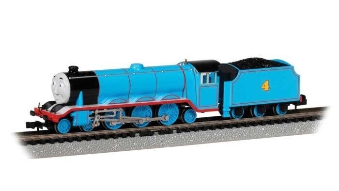 Thomas & Friends(TM) -- Gordon the Express Engine 4 (blue, red, black, white), N, Bachmann Industries 58796