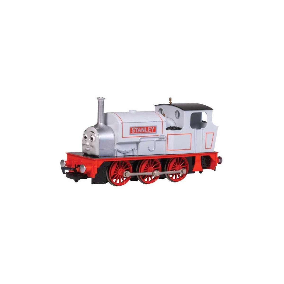 Thomas & Friends(TM) - Standard DC -- Stanley the Steram Locomotive (gray, red), HO, Bachmann Industries 58827