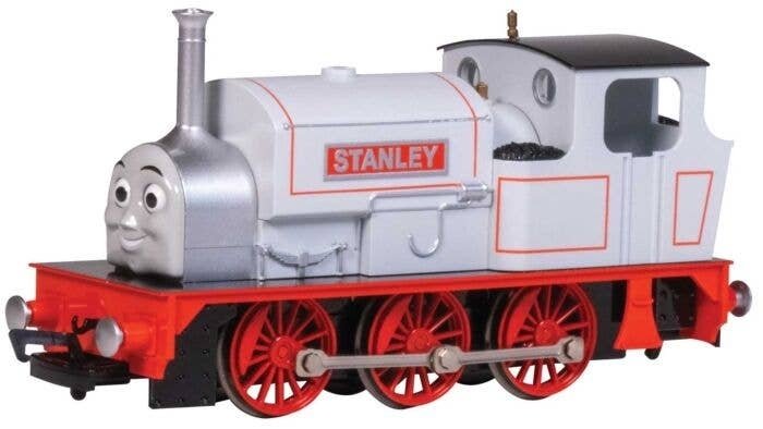 Thomas & Friends(TM) - Standard DC -- Stanley the Steram Locomotive (gray, red), HO, Bachmann Industries 58827