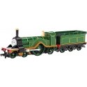Thomas & Friends(TM) -- Emily the Engine with Tender (green, yellow, black, red), HO, Bachmann Industries 58748