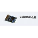 LokSound 5 Fx DCC/MM/SX/M4 Cab Car Decoder w/Speaker -- No Motor Outputs, Sound & Lights Only, NEM660 21MTC Interface 11x15mm, H