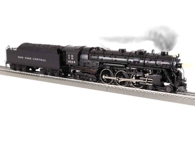 Class J1E 4-6-4 Hudson - 3-Rail - Legacy Sound, Control & Smoke - Vision -- New York Central 5344 (black, O, Lionel 2531270