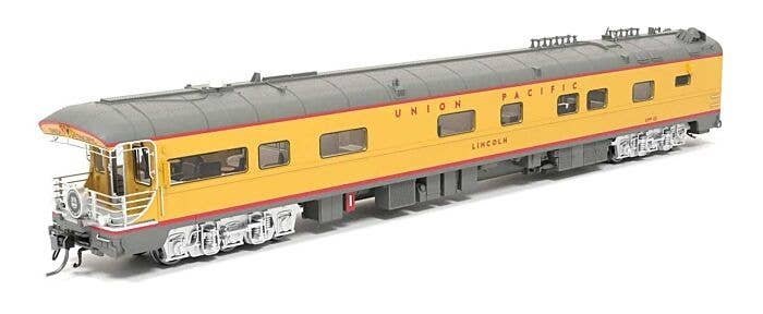 Business Car Observation UP 101 - Ready to Run -- Union Pacific 101 Lincoln (Armour Yell, HO, Broadway Limited Imports 9592