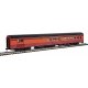 85′ Budd Baggage-Lounge - Ready to Run -- Southern Pacific(TM) (Daylight, red, orange, black), HO, WalthersMainline 30064