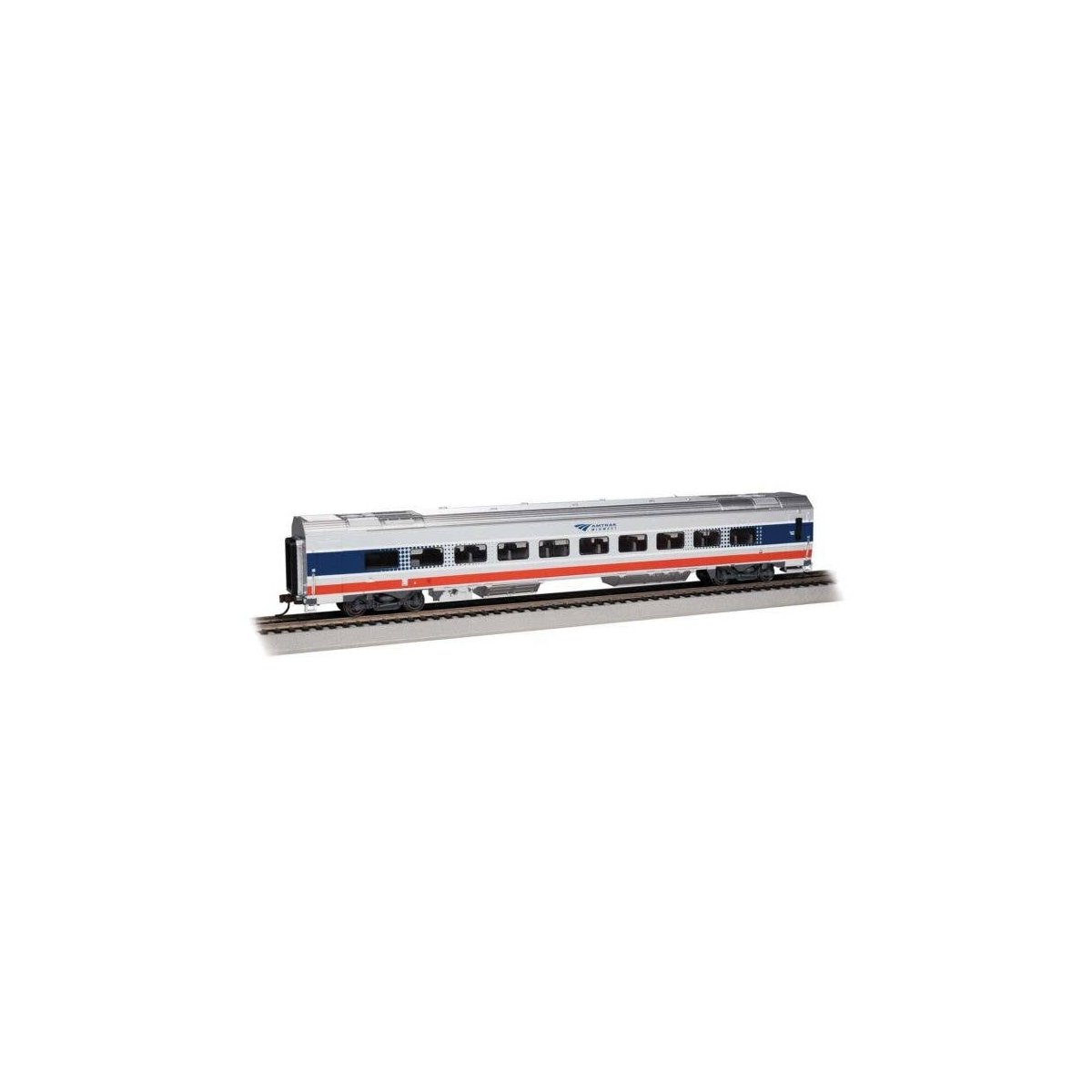 Siemens Venture Coach - Amtrak Version - Ready to Run -- Amtrak 4001 (Midwest Scheme silver,, HO, Bachmann Industries 74501