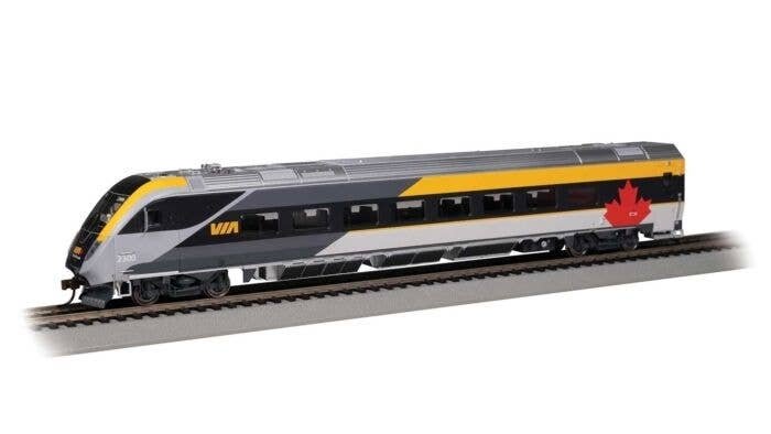Siemens Venture Cab Car - VIA Version - Ready to Run - Sound and DCC Lights -- VIA Rail Cana, HO, Bachmann Industries 74509