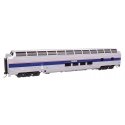 85′ Budd Great Dome - Ready to Run -- Amtrak(R) Ph IV w/Decal, HO, WalthersProto 13602