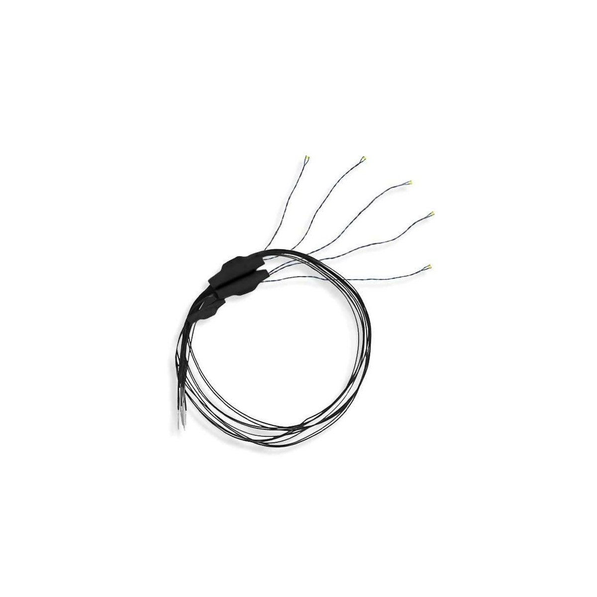 Pico Chip LED w/8` 20.3cm Magnet Wire Leads -- Red 7-19V AC/DC .039 x .020 x .028` 1 x .5 x .7mm pkg(5), ALL, Evan Designs UP3