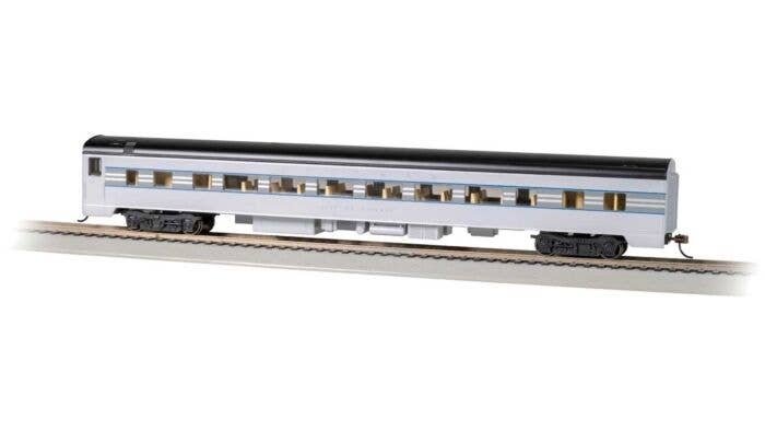 85′ Smooth-Side Coach - Lighted - Ready to Run -- New York Central City of Chicago (1938 20t, HO, Bachmann Industries 14216