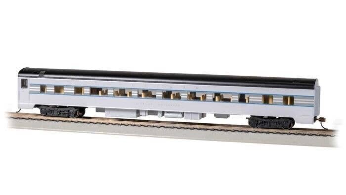 85` Smooth-Side Coach - Lighted - Ready to Run -- New York Central `City of Rochester` (1938, HO, Bachmann Industries 14217