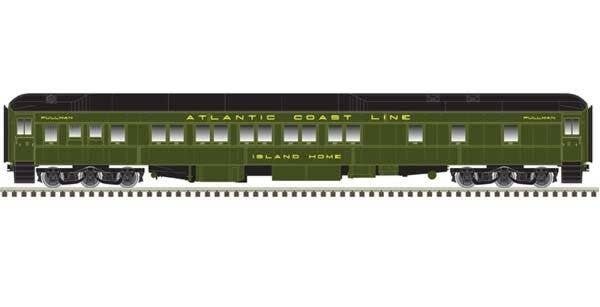Pullman Heavyweight Plan 3973 10-1-1 Sleeper - Ready to Run -- Atlantic Coast Line L, HO, Atlas Model Railroad Co. 20006605