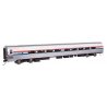 85′ Amfleet II 59-Seat Coach - Lighted - Ready to Run -- Amtrak(R) (Phase III, Includes Decal), HO, WalthersProto 12228