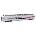 85′ Budd Great Dome - Ready to Run -- Amtrak(R) Ph III 9301, HO, WalthersProto 13601