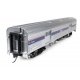 73′ Budd Baggage Car - Ready to Run -- Amtrak Phase IV (black Letterin) 1213, HO, WalthersProto 13080