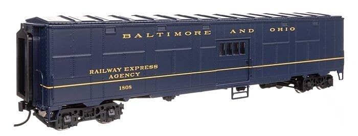 C&O-Style Express Boxcar Troop Sleeper Conversion - Ready to Run -- Baltimore & Ohio 1808, HO, WalthersProto 10847