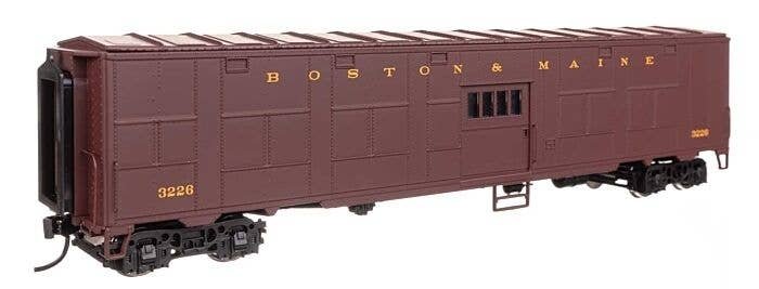 C&O-Style Express Boxcar Troop Sleeper Conversion - Ready to Run -- Boston & Maine 3226, HO, WalthersProto 10849