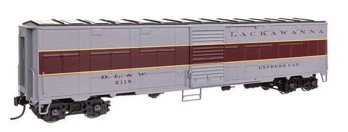 NYC-Style Express Boxcar Troop Sleeper Conversion - Ready to Run -- Delaware, Lackawanna & Western, HO, WalthersProto 10810
