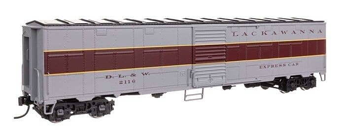 NYC-Style Express Boxcar Troop Sleeper Conversion - Ready to Run -- Delaware, Lackawanna & Western, HO, WalthersProto 10809