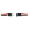 4-Pin Micro Connector -- .122 x .59 x .177` with 6` Wire Leads, ALL, Train Control Systems 1475
