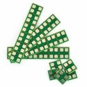 4-Point Junction Board 25-Pack -- Each: .33 x .28 x .03′ or 8.38 x 7.11 x .76mm, ALL, Train Control Systems 1518