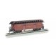 Old Time Wood Baggage with Round-End Clerestory Roof - Ready to Run -- Pennsylvania Railroad, HO, Bachmann Industries 15302