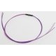 2-Pin Micro Connector -- With 6` 15.2cm Purple Wires .098 x .06 x .12`, ALL, Train Control Systems 1522