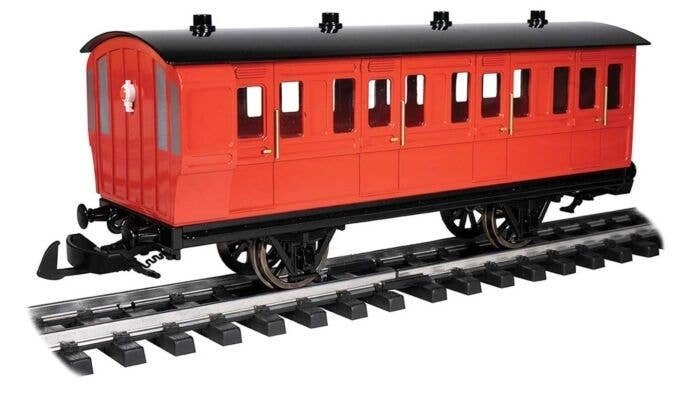 Red Brake Coach - Thomas & Friends(TM) -- Red, Black, G, Bachmann Industries 97006