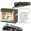 Union Pacific 4-8-8-4 Big Boy & 4-8-4 FEF-3 Starter Set - Standard DC -- Locos, M2 unitrack Oval w, N, Kato USA Inc 1070100