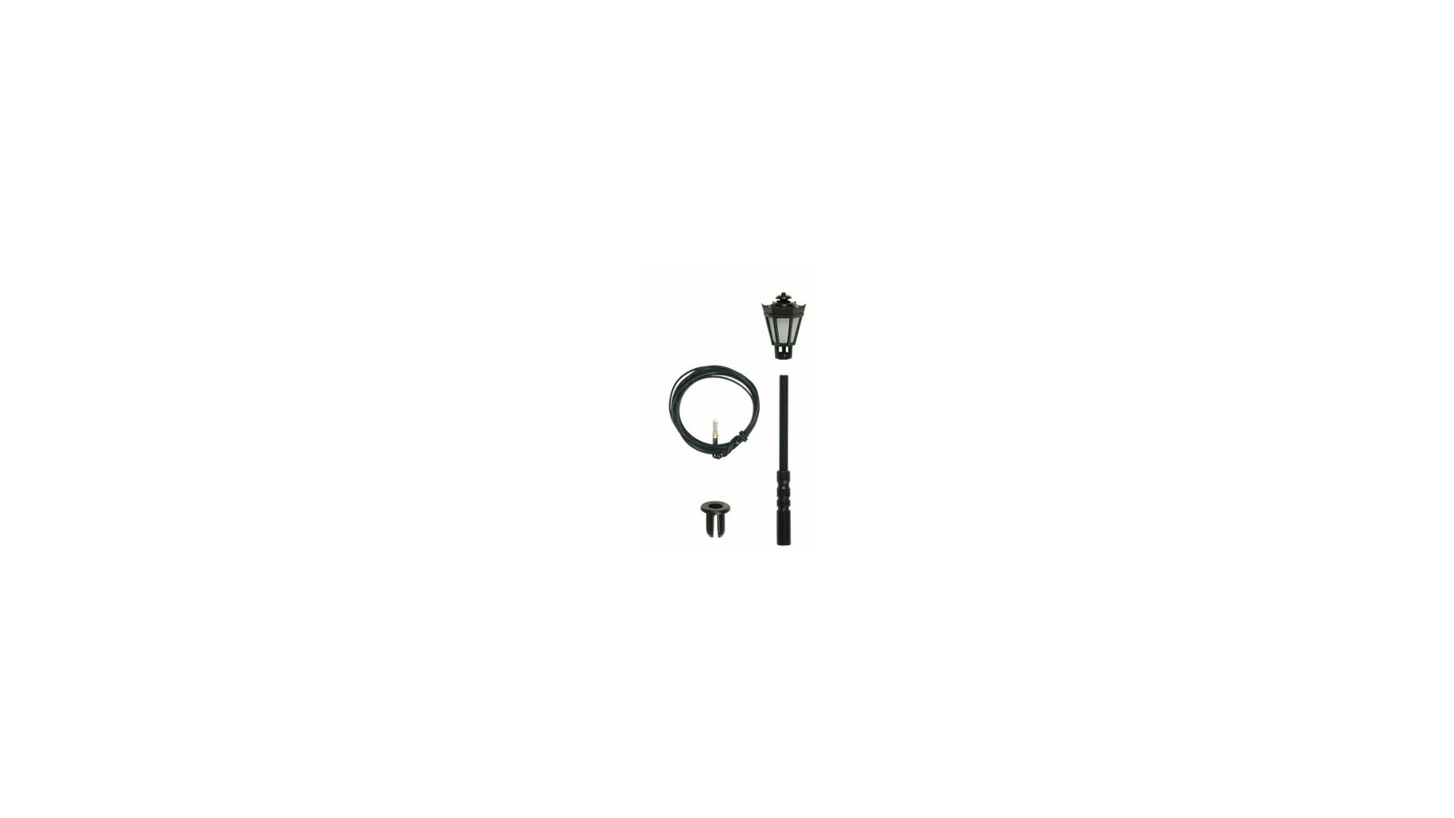 Viessmann 6720 - Kit Parco Lanterna In Scala H0 Per Modellismo Ferroviario