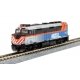 Commuter Train Set -- Metra F40PH (2018 Scheme), 3 Bi-Level Cars, Track Oval, Power Pack, N, Kato USA Inc 1060037
