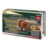 Santa Fe Super Chief Starter Set -- Santa Fe (silver), N, Kato USA Inc 1060018