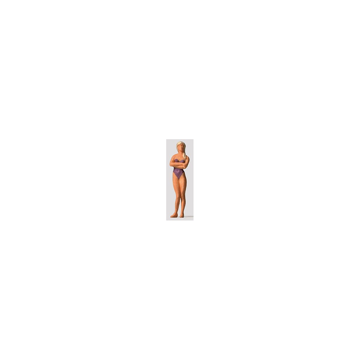 Individual Figures - Recreation & Sports -- Standing Female Swimmer, HO, Preiser Kg 28071