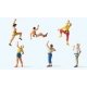 Recreation & Sports -- Freeclimbers pkg(6), HO, Preiser Kg 10606